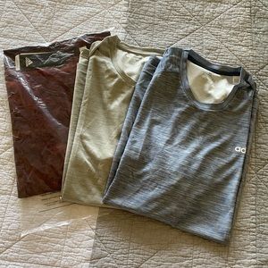 NEW Set of 3 Adidas Climalite Shirts